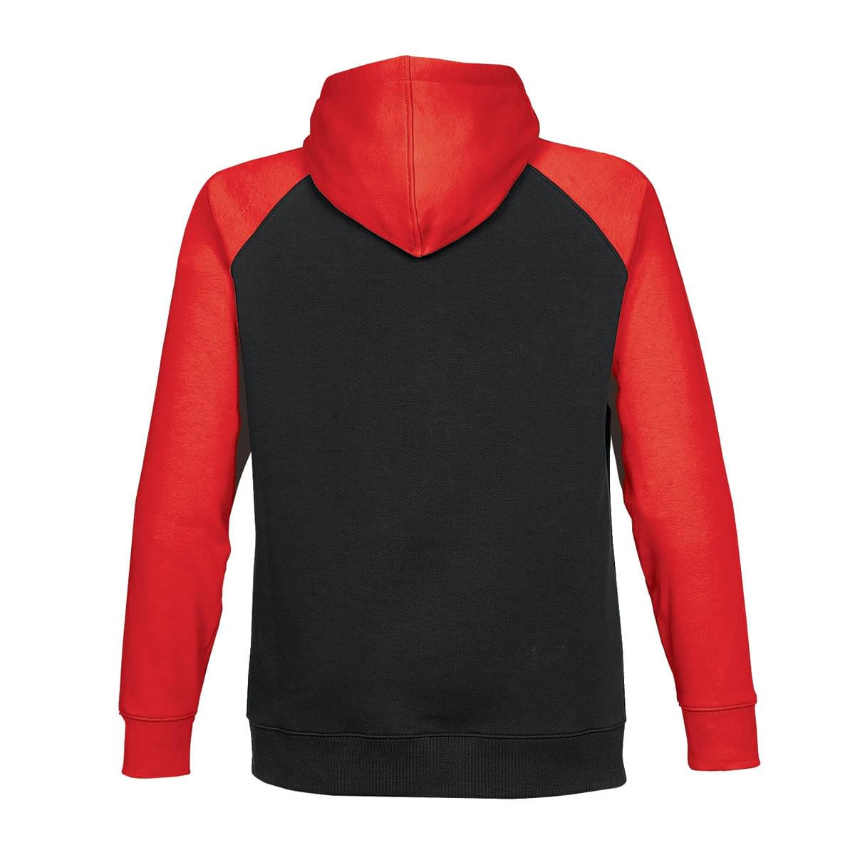 Stormtech Stormtech Men's Omega Zip Hoody - CFZ-5 BLACK- BRIGHT RED