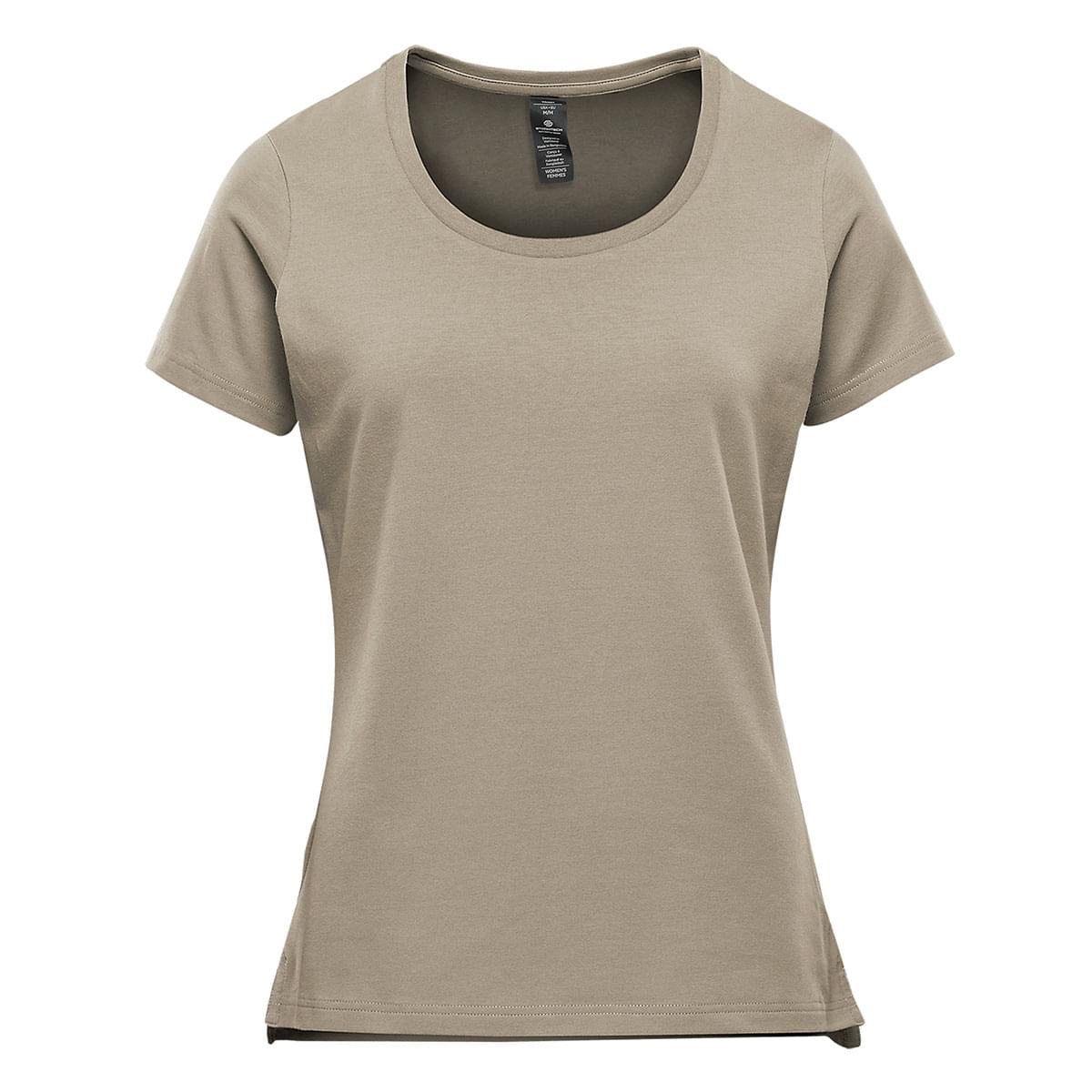 Stormtech Stormtech Women's Montebello Performance Short Sleeve Tee - CPF-1W TAUPE