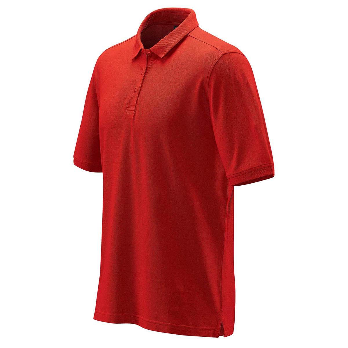 Stormtech Stormtech Men's Omega Cotton Polo - CPX-1 BRIGHT RED