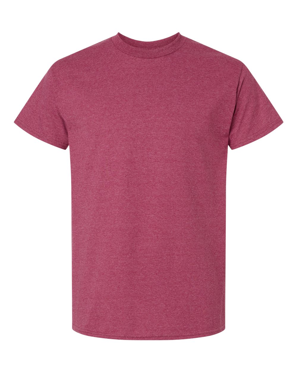 Gildan Unisex Ultra Cotton® T-Shirt - 2000 Heather Cardinal