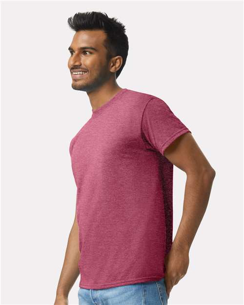 Gildan Unisex Ultra Cotton® T-Shirt - 2000 Heather Cardinal