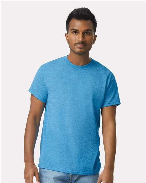 Gildan Unisex Ultra Cotton® T-Shirt - 2000 Heather Sapphire