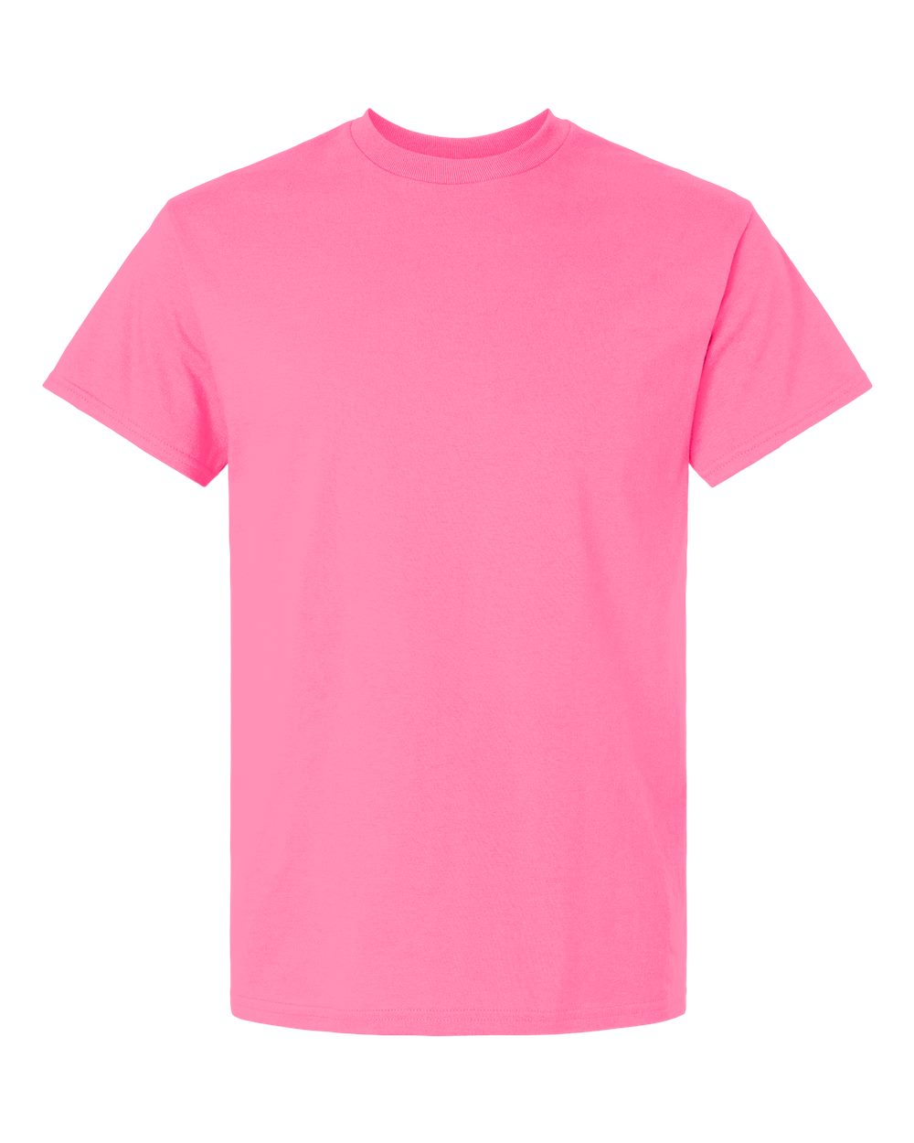 Gildan Unisex Ultra Cotton® T-Shirt - 2000 Safety Pink