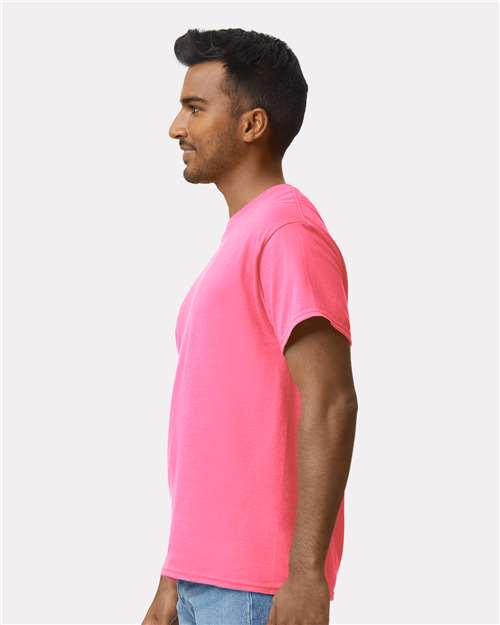 Gildan Unisex Ultra Cotton® T-Shirt - 2000 Safety Pink