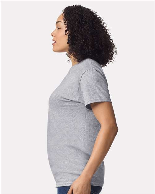 Gildan Unisex Ultra Cotton® T-Shirt - 2000 Sport Grey