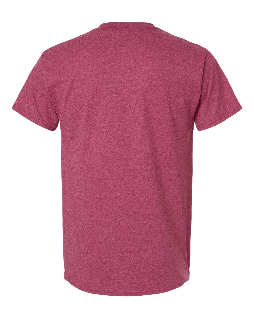 Gildan Unisex Ultra Cotton® T-Shirt - 2000 Heather Cardinal