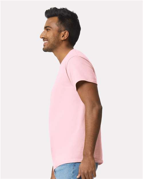 Gildan Unisex Ultra Cotton® T-Shirt - 2000 Light Pink