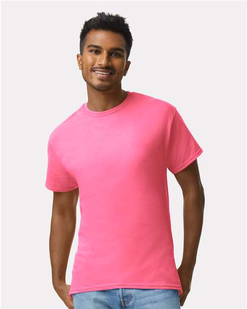 Gildan Unisex Ultra Cotton® T-Shirt - 2000 Safety Pink