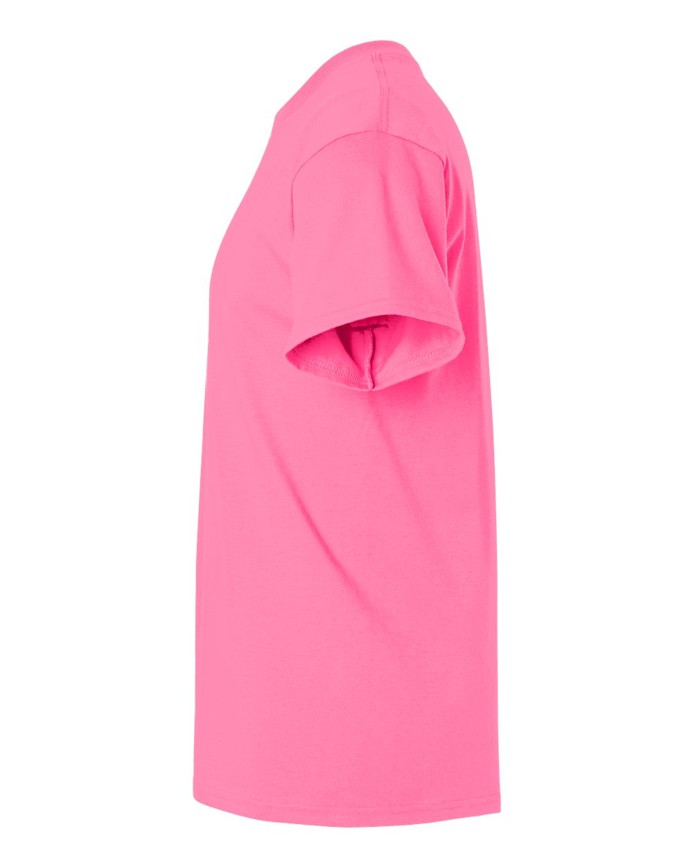 Gildan Unisex Ultra Cotton® T-Shirt - 2000 Safety Pink