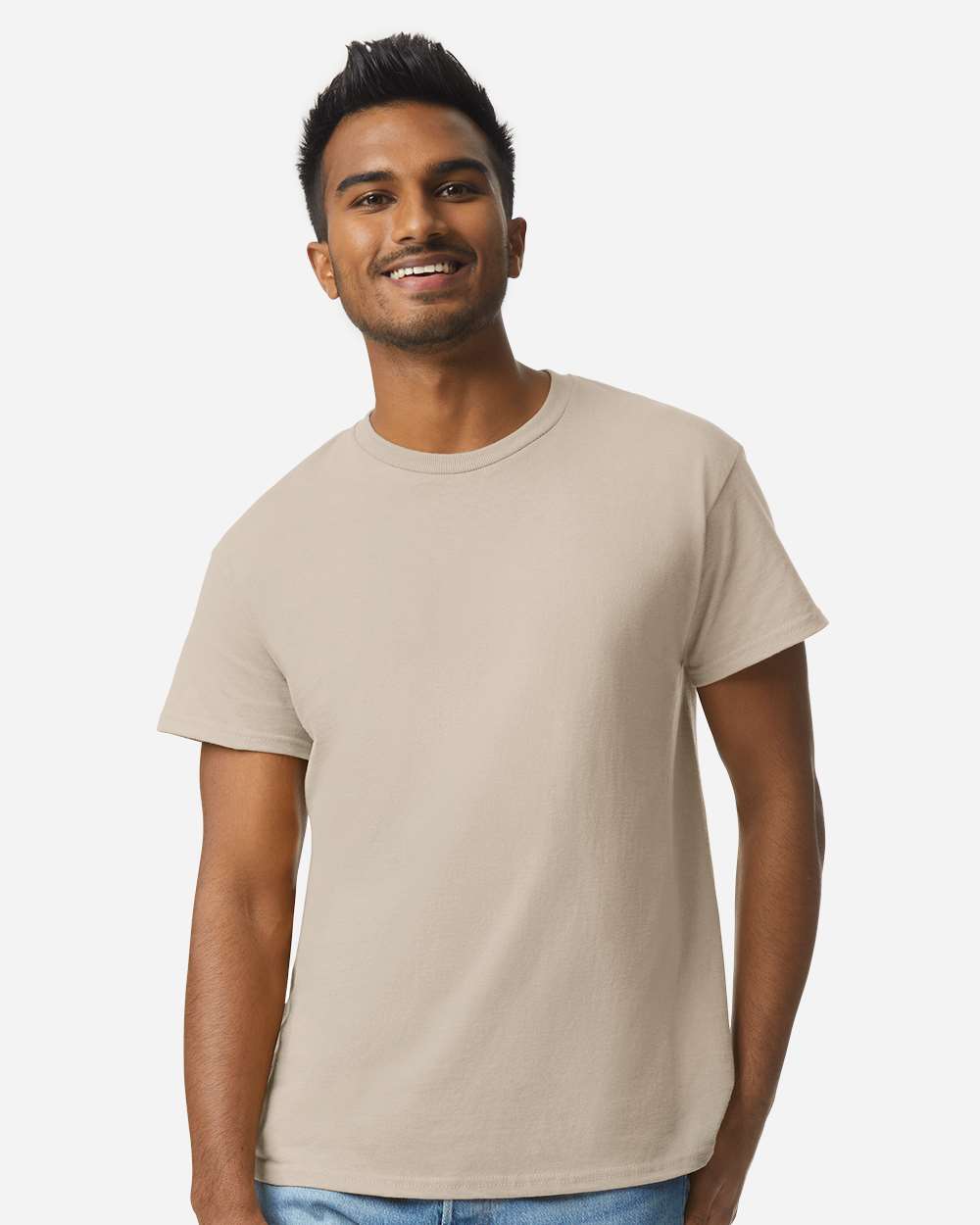 Gildan Unisex Ultra Cotton® T-Shirt - 2000 Sand