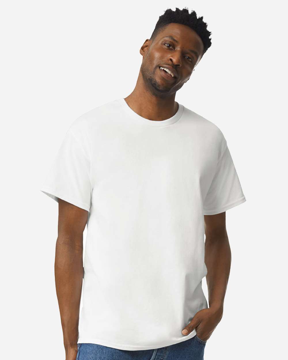 Gildan Unisex Ultra Cotton® T-Shirt - 2000 White