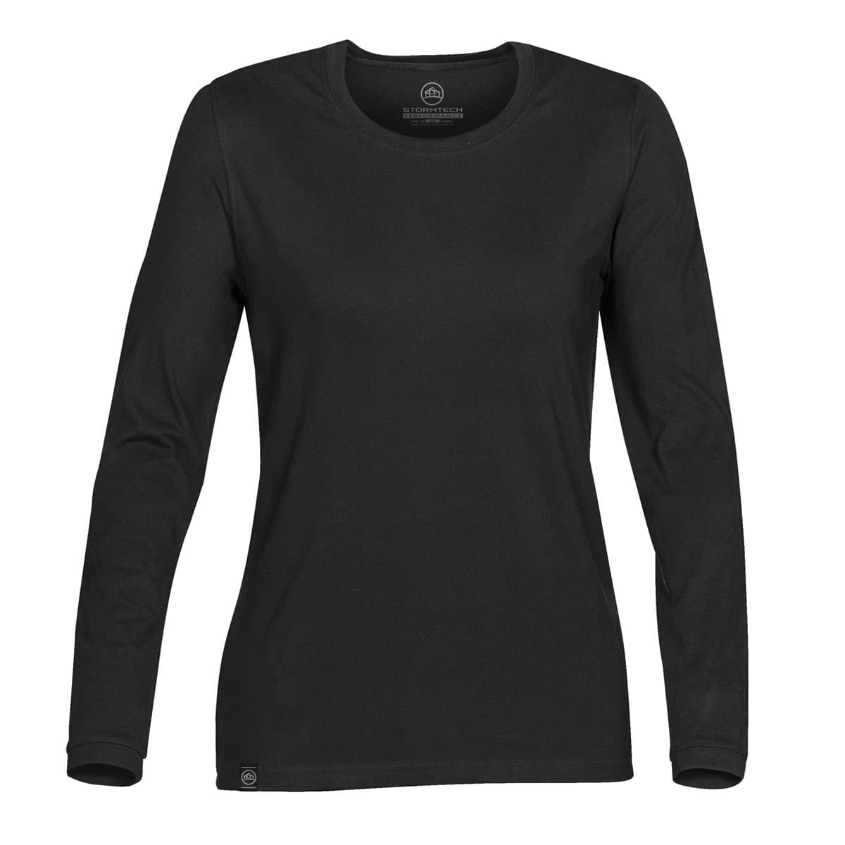 Stormtech Stormtech Women's Baseline Long Sleeve Tee - CT-2WLE BLACK