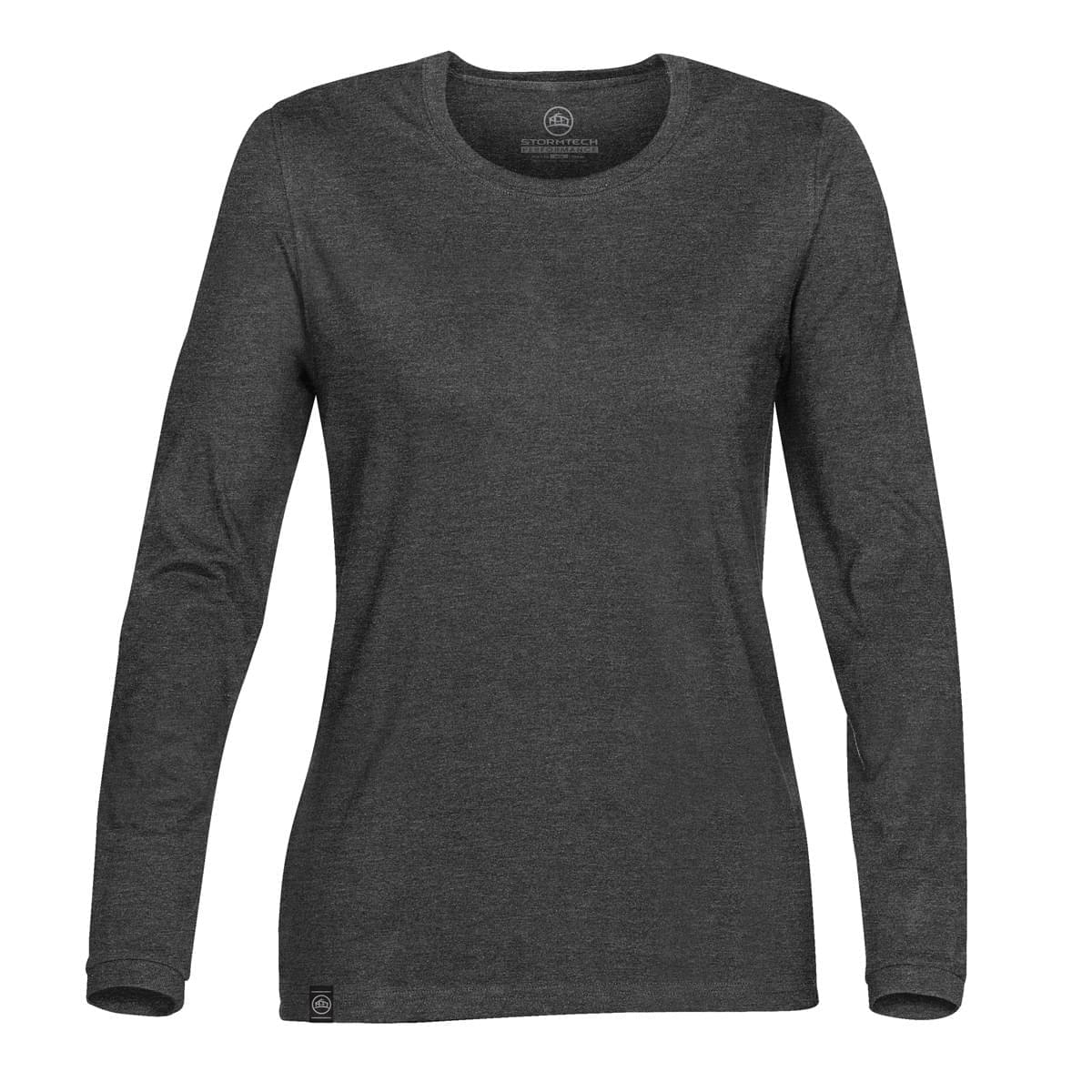 Stormtech Stormtech Women's Baseline Long Sleeve Tee - CT-2WLE CARBON HEATHER