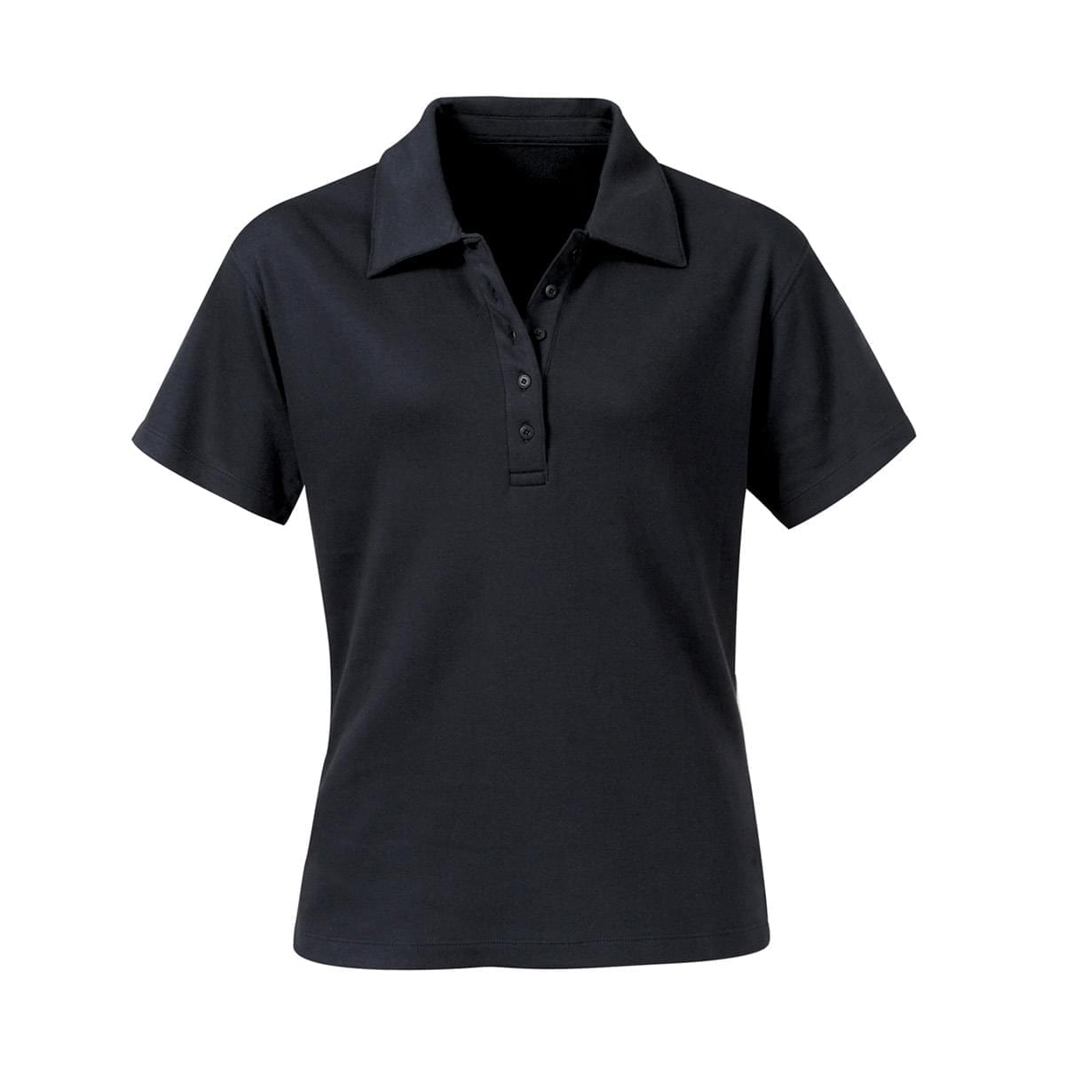 Stormtech Stormtech Women's Short Sleeve Polo Shirt - CTN-1W BLACK