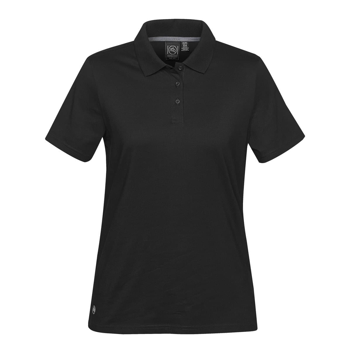 Stormtech Stormtech Women's Oasis Liquid Cotton Polo - CTP-1W BLACK