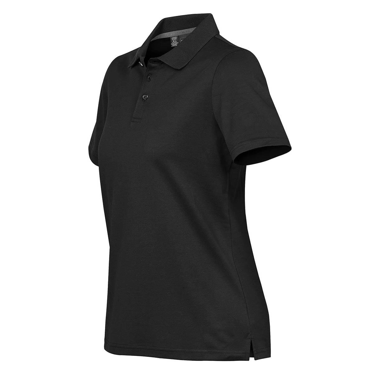 Stormtech Stormtech Women's Oasis Liquid Cotton Polo - CTP-1W BLACK