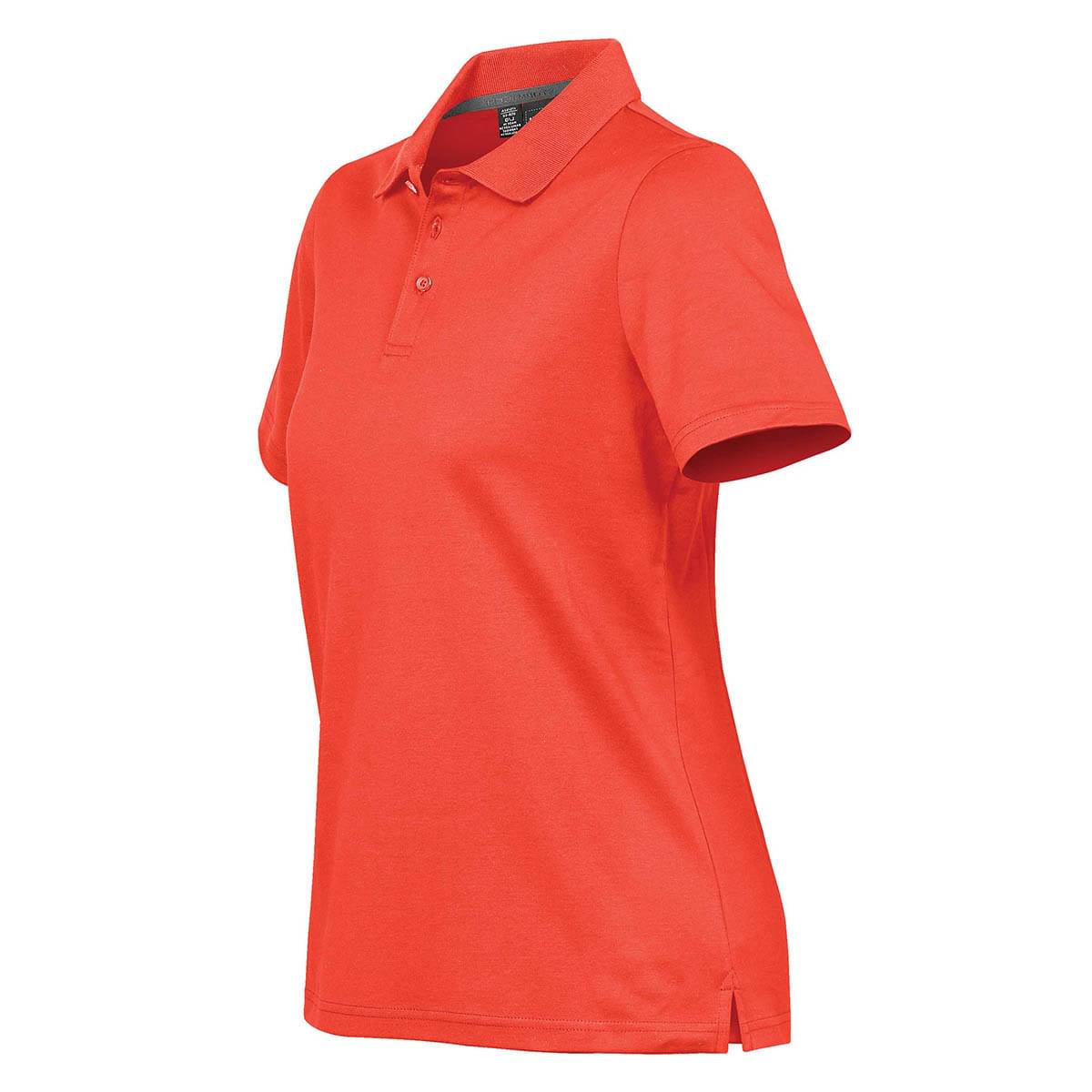 Stormtech Stormtech Women's Oasis Liquid Cotton Polo - CTP-1W HOT RED