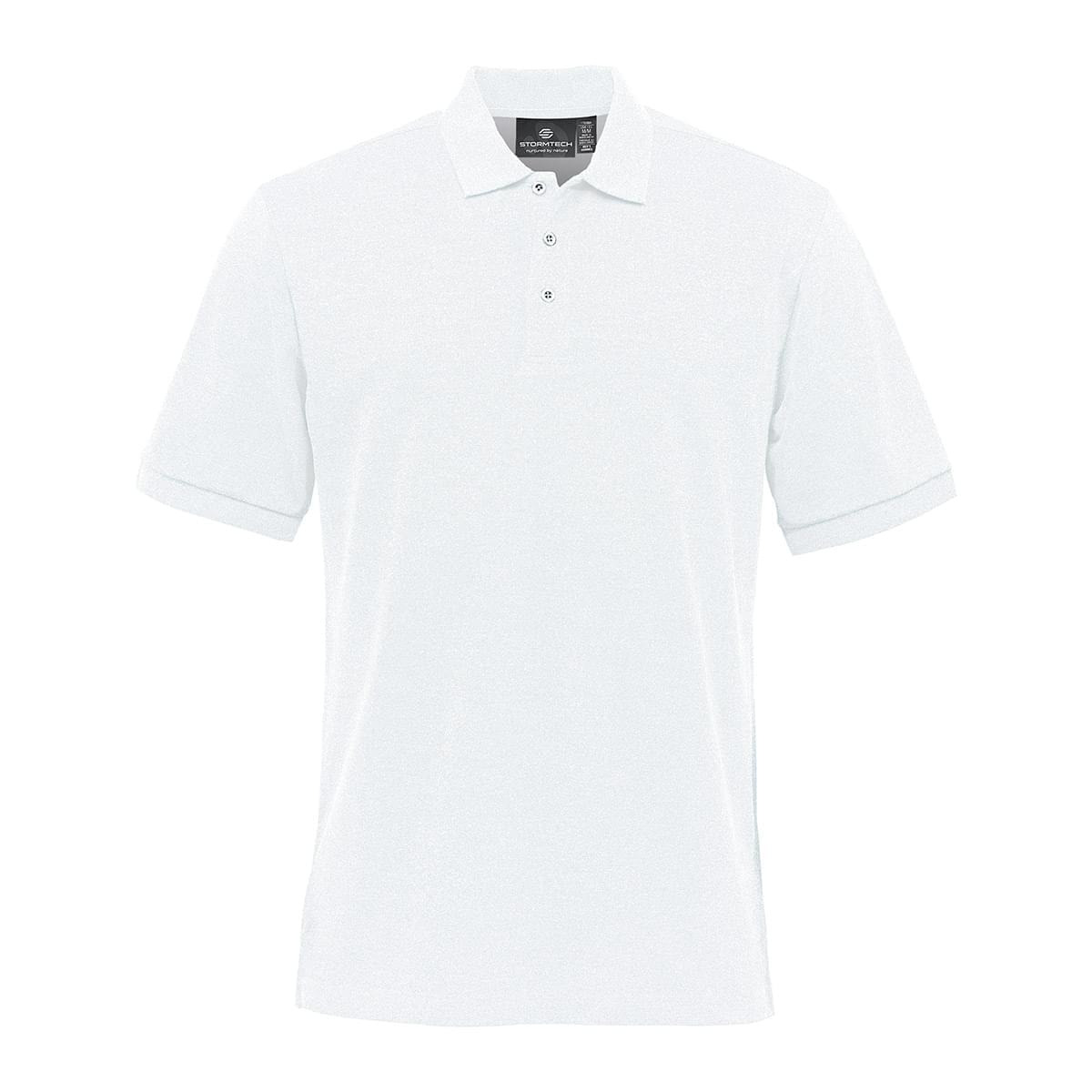 Stormtech Stormtech Men's Nantucket Stretch Pique Polo - CTP-2 WHITE