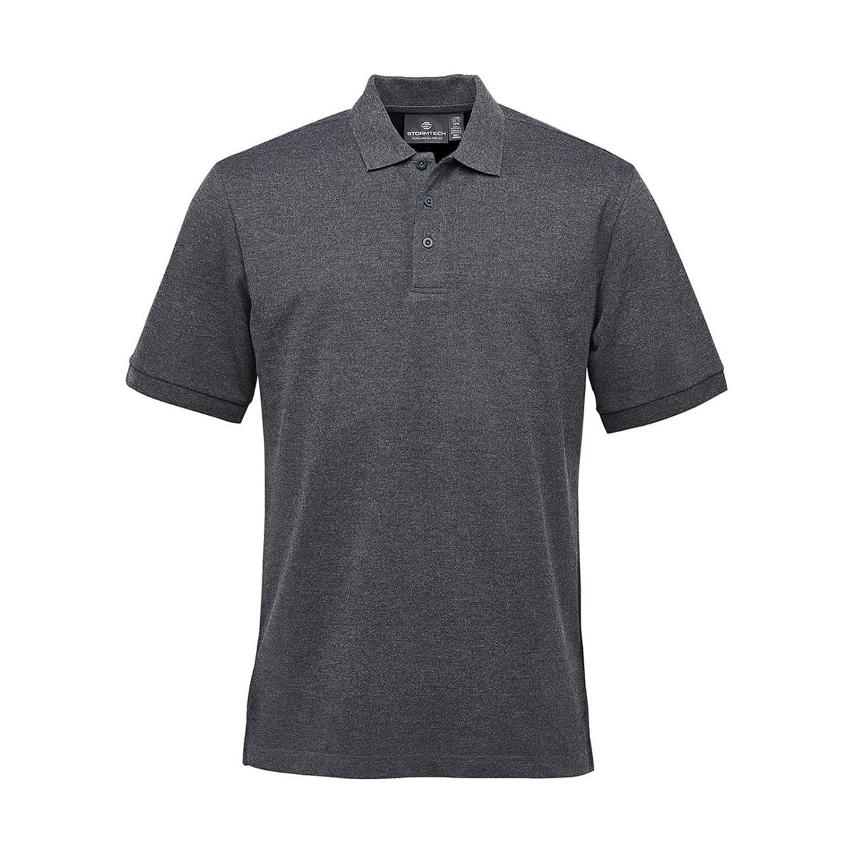 Stormtech Stormtech Men's Nantucket Stretch Pique Polo - CTP-2 CHARCOAL HEATHER