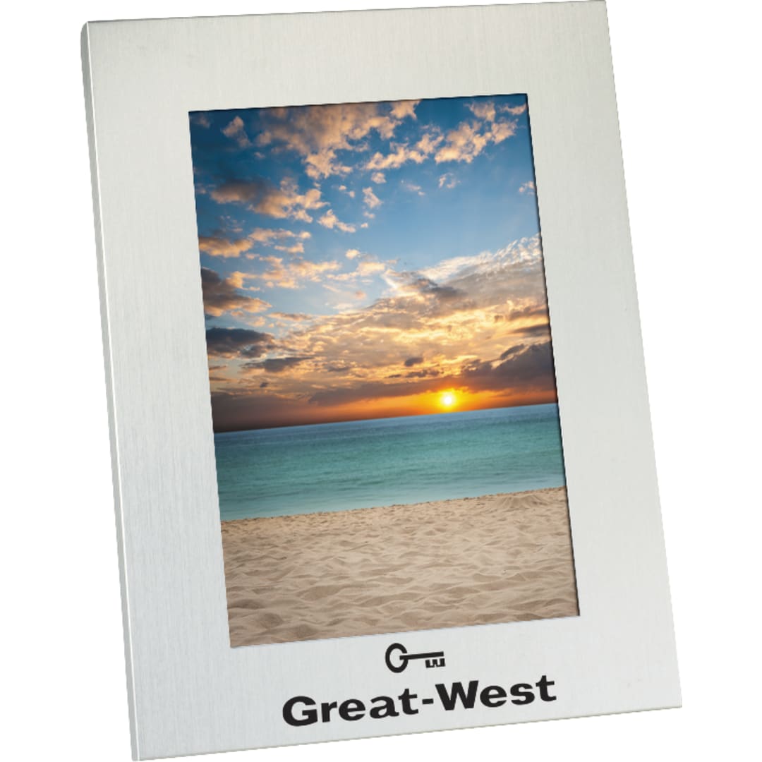 5" x 7" Aluminum Frame - 1070-56 Silver