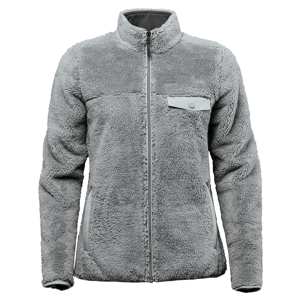 Stormtech Stormtech Women's Bergen Sherpa Fleece Jacket - DLX-1W ZINC