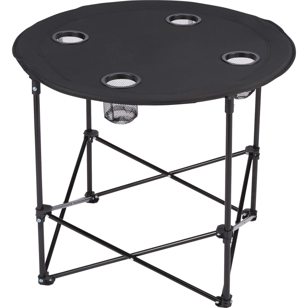 Game Day Folding Table (4 person) - 1070-81 Black