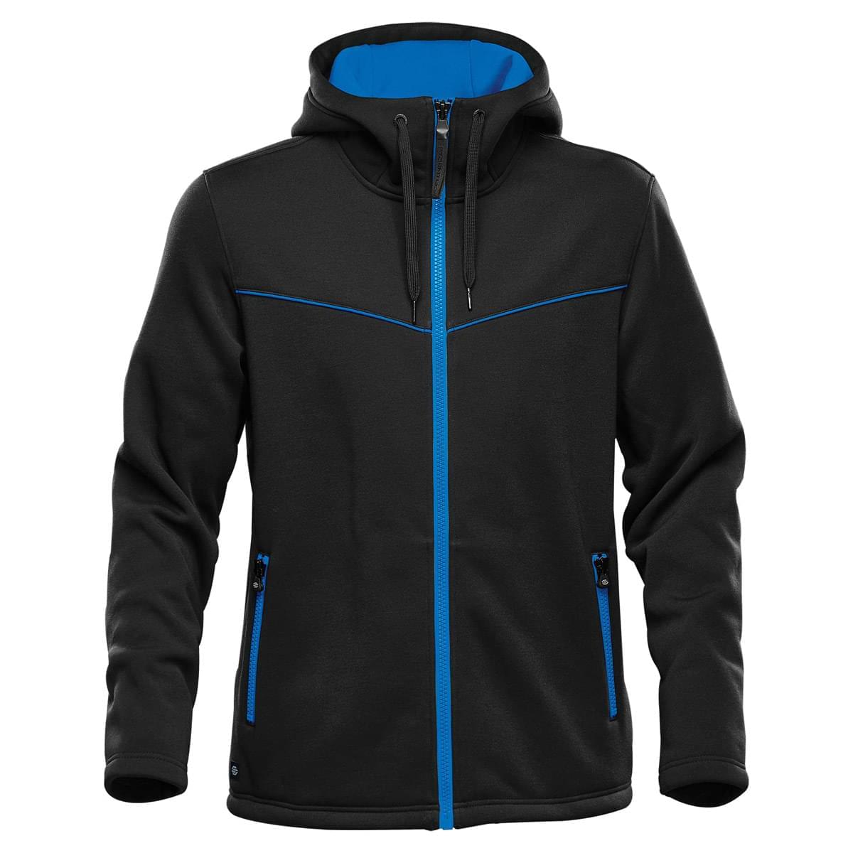 Stormtech Stormtech Men's Logan Performance Hoody - FH-3 BLACK- AZURE BLUE