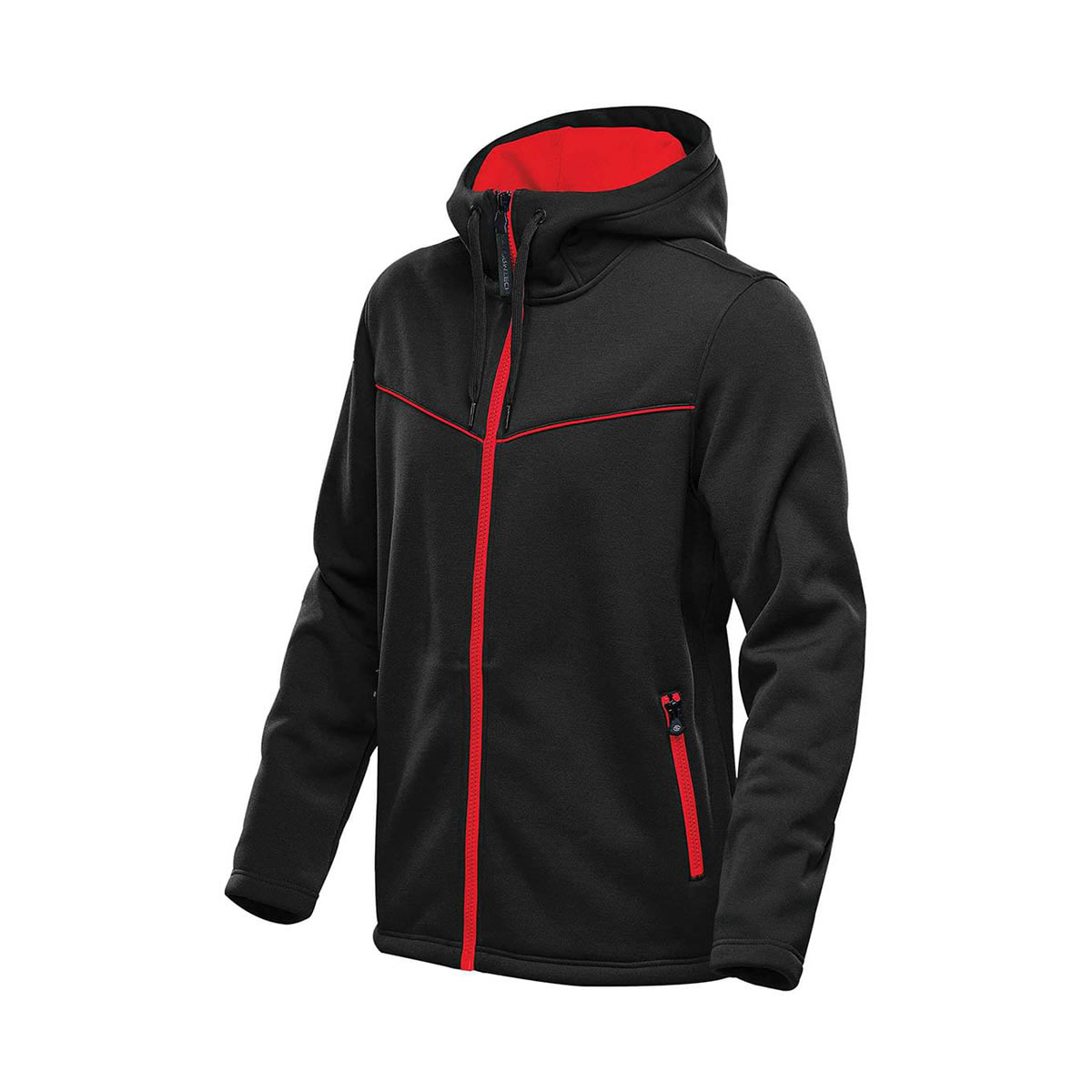 Stormtech Stormtech Men's Logan Performance Hoody - FH-3 BLACK- BRIGHT RED