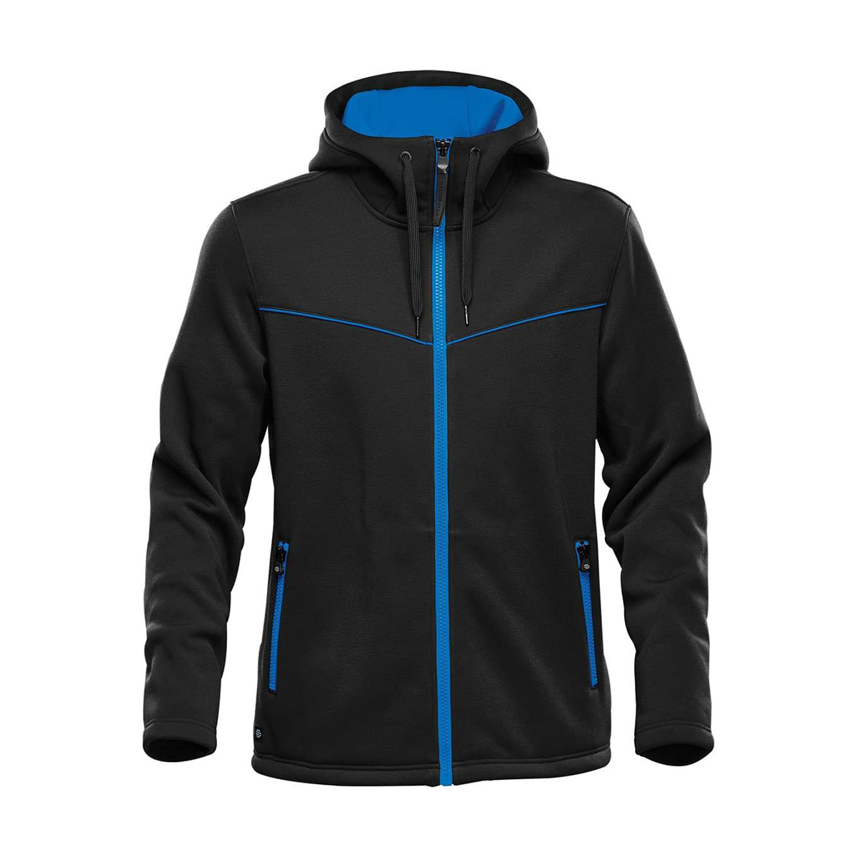 Stormtech Stormtech Men's Logan Performance Hoody - FH-3 BLACK- AZURE BLUE