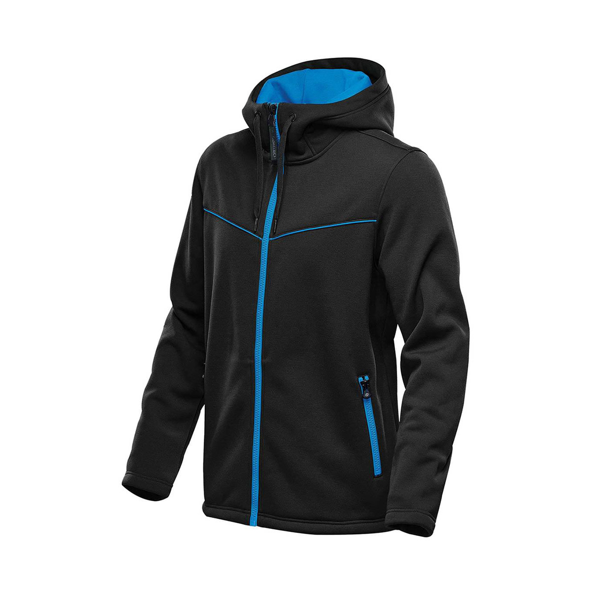 Stormtech Stormtech Men's Logan Performance Hoody - FH-3 BLACK- AZURE BLUE