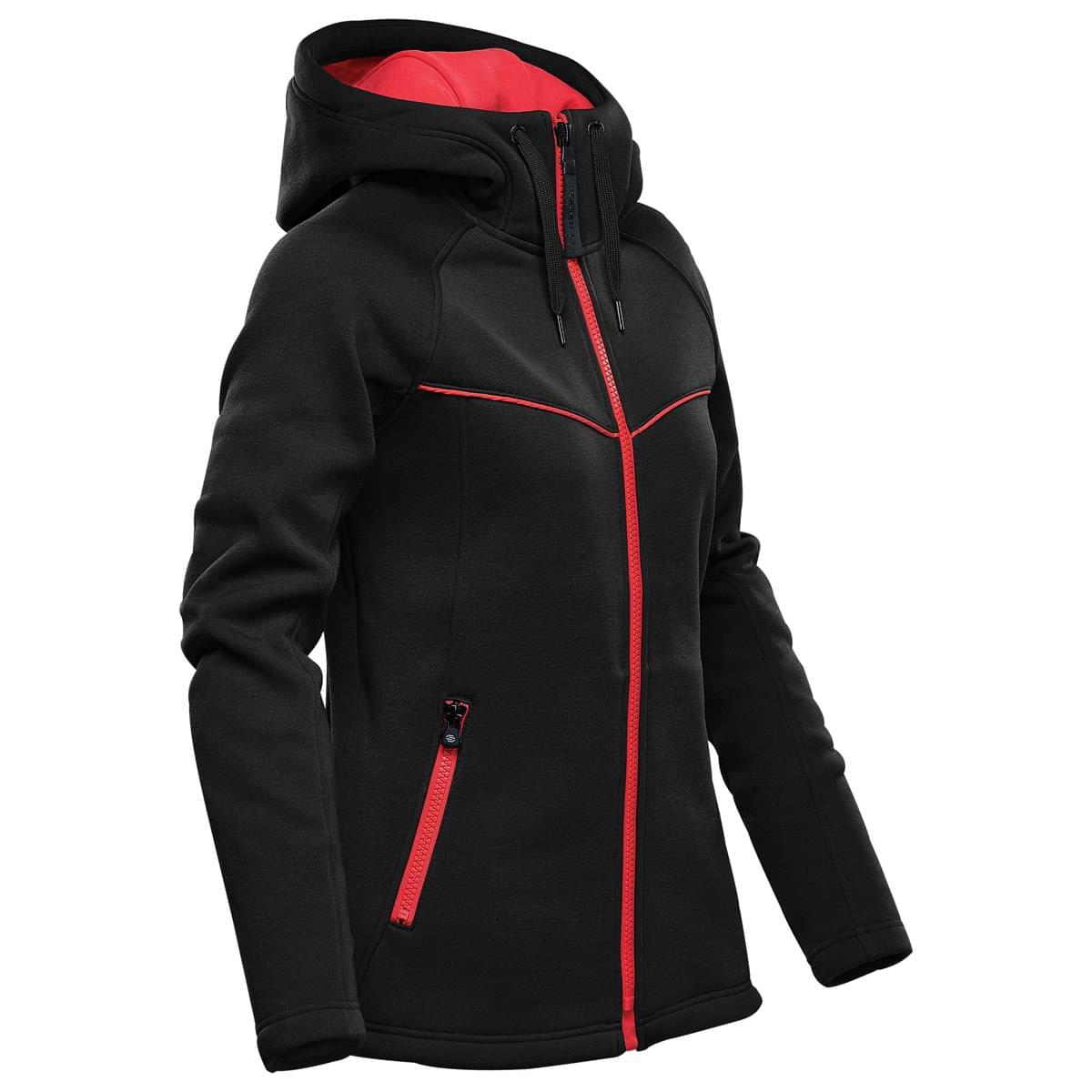 Stormtech Stormtech Women's Logan Performance Hoody - FH-3W BLACK- BRIGHT RED