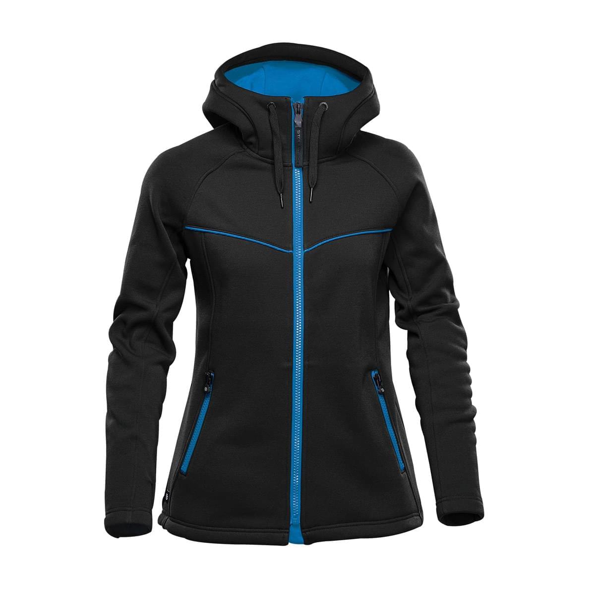 Stormtech Stormtech Women's Logan Performance Hoody - FH-3W BLACK- AZURE BLUE