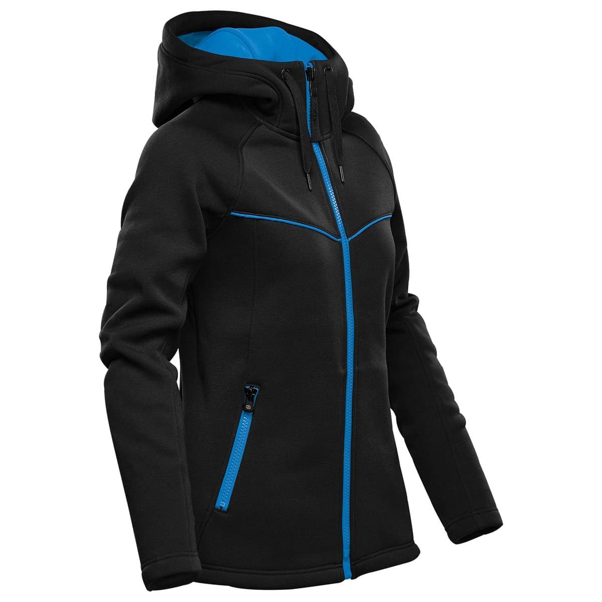 Stormtech Stormtech Women's Logan Performance Hoody - FH-3W BLACK- AZURE BLUE