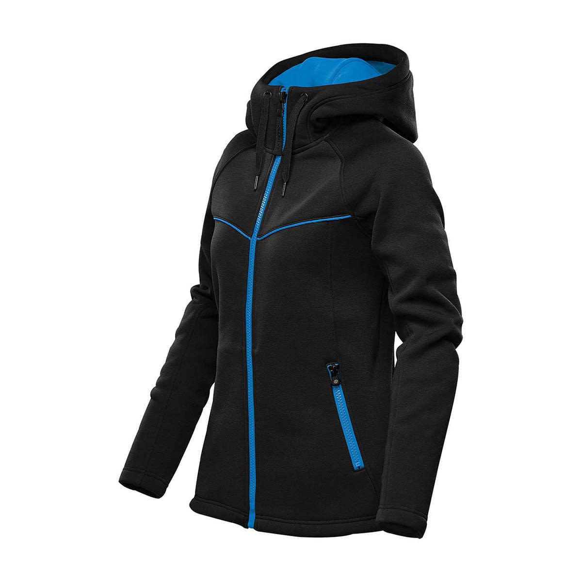 Stormtech Stormtech Women's Logan Performance Hoody - FH-3W BLACK- AZURE BLUE