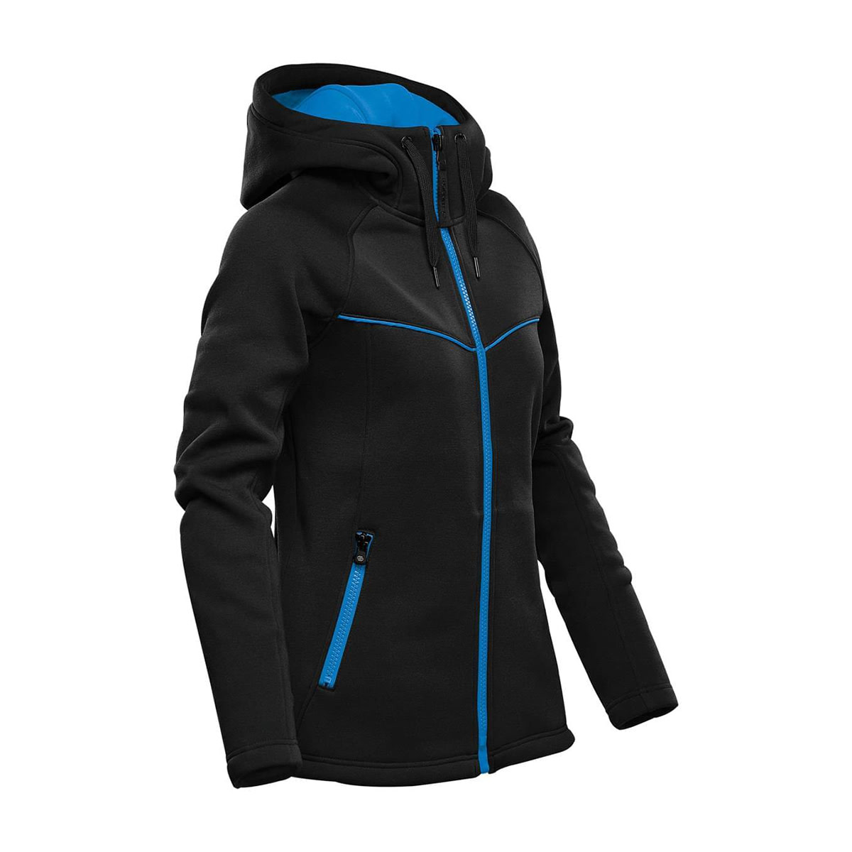 Stormtech Stormtech Women's Logan Performance Hoody - FH-3W BLACK- AZURE BLUE