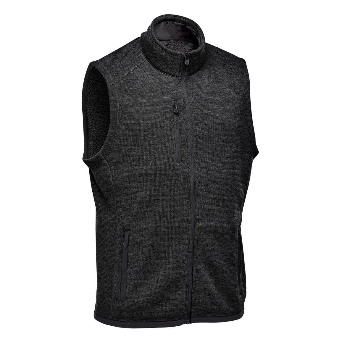 Stormtech Stormtech Men's Avalante Full Zip Fleece Vest - FHV-1 BLACK HEATHER