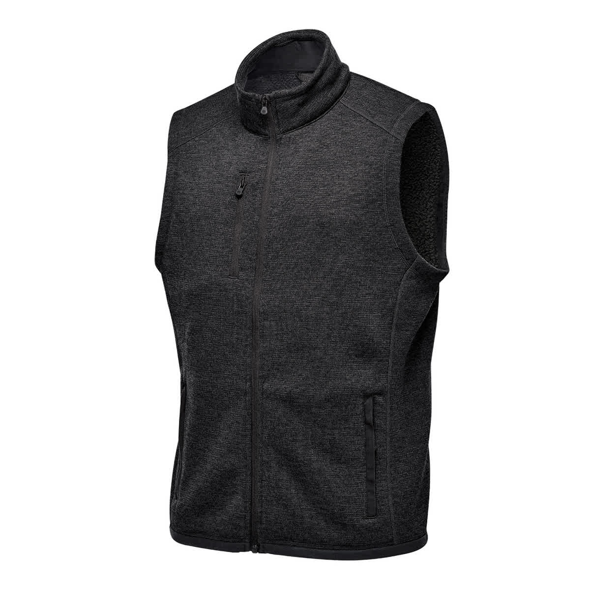 Stormtech Stormtech Men's Avalante Full Zip Fleece Vest - FHV-1 BLACK HEATHER