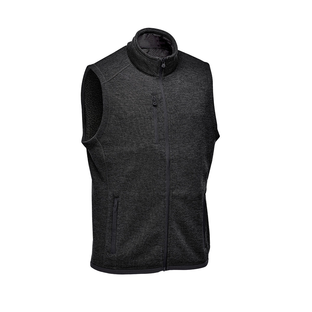 Stormtech Stormtech Men's Avalante Full Zip Fleece Vest - FHV-1 BLACK HEATHER