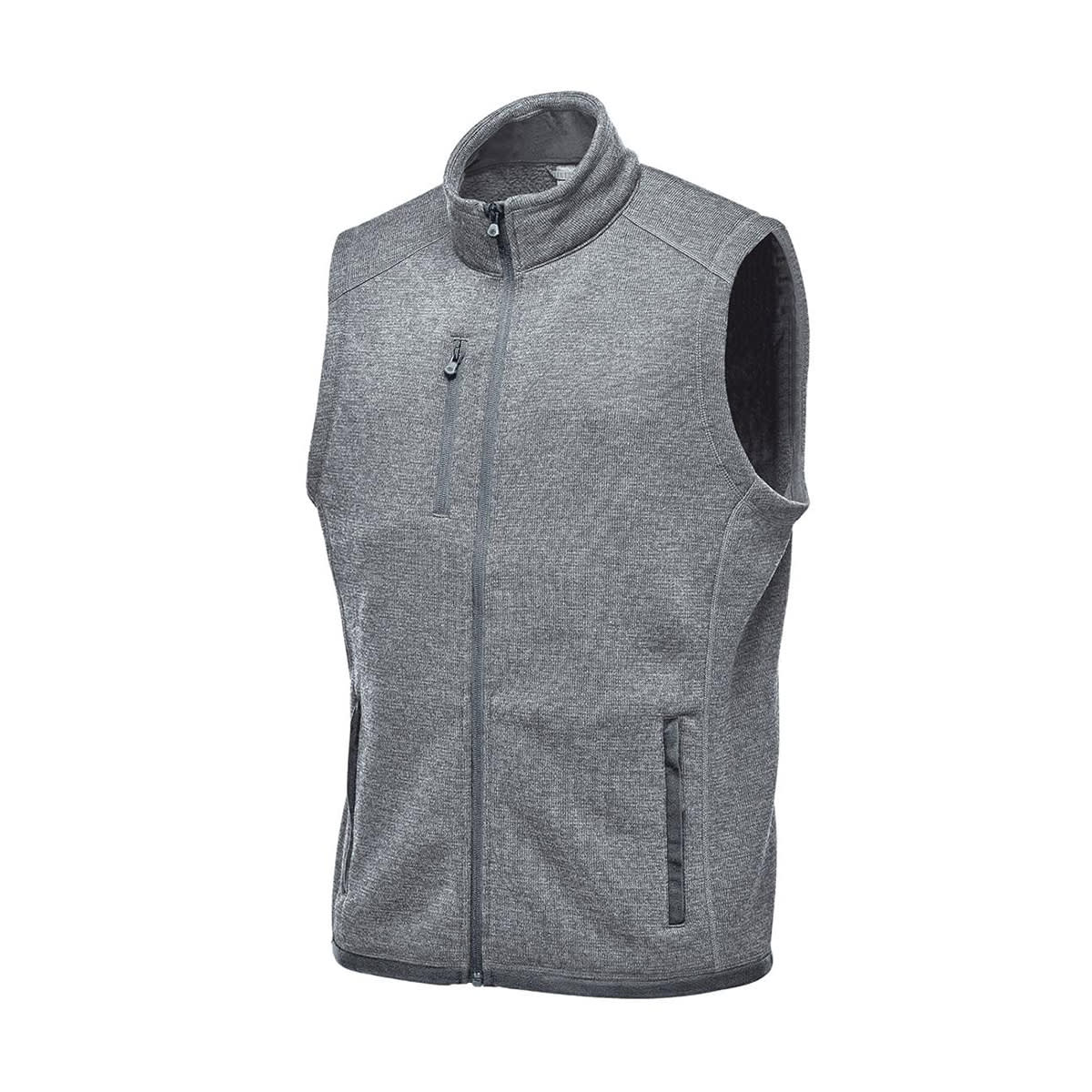 Stormtech Stormtech Men's Avalante Full Zip Fleece Vest - FHV-1 GRANITE HEATHER