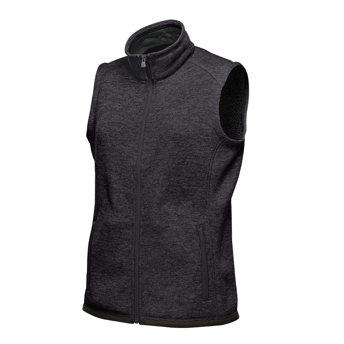 Stormtech Stormtech Women's Avalante Full Zip Fleece Vest - FHV-1W BLACK HEATHER