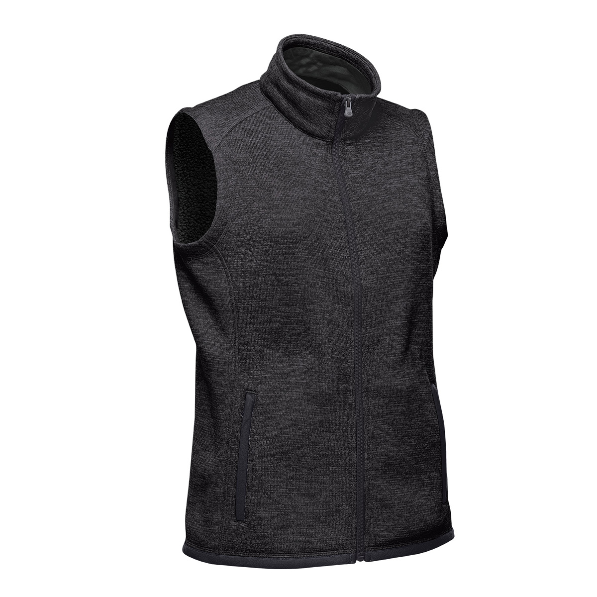 Stormtech Stormtech Women's Avalante Full Zip Fleece Vest - FHV-1W BLACK HEATHER