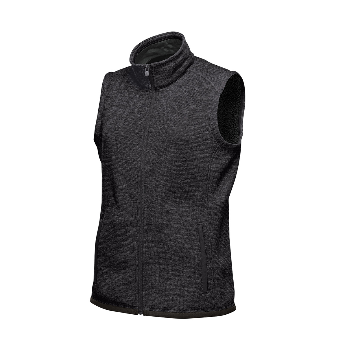 Stormtech Stormtech Women's Avalante Full Zip Fleece Vest - FHV-1W BLACK HEATHER