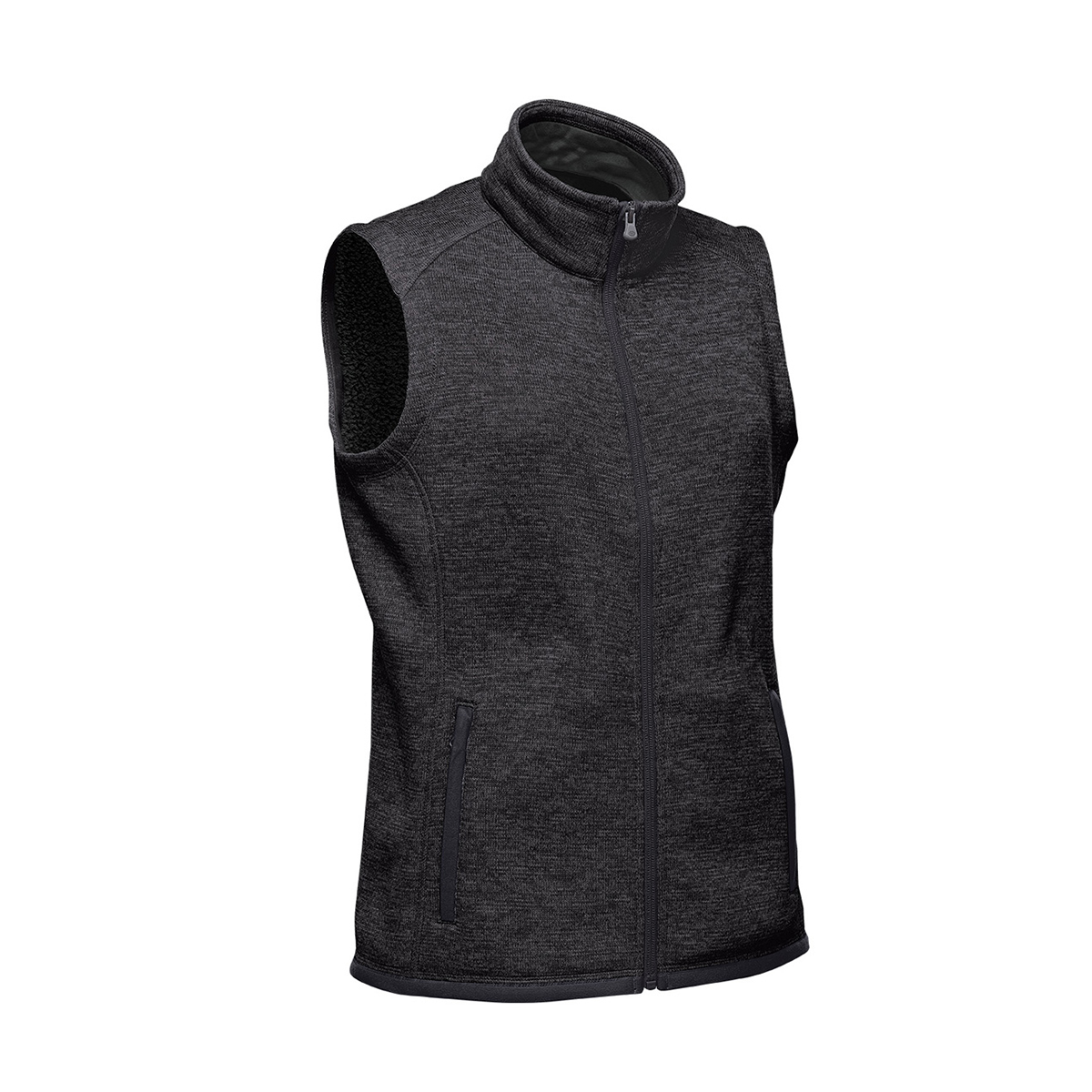 Stormtech Stormtech Women's Avalante Full Zip Fleece Vest - FHV-1W BLACK HEATHER