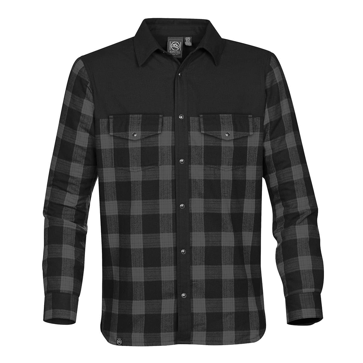 Stormtech Stormtech Men's Logan Thermal Long Sleeve Shirt - FLX-1 CARBON PLAID