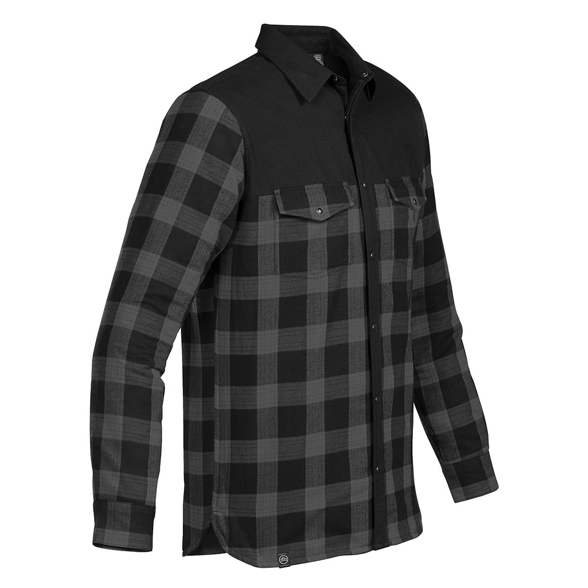 Stormtech Stormtech Men's Logan Thermal Long Sleeve Shirt - FLX-1 CARBON PLAID