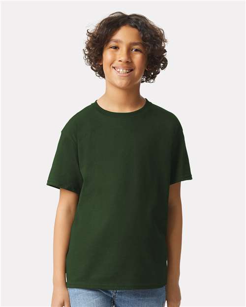 Gildan Youth Ultra Cotton® T-Shirt - 2000B - 2000BG Forest Green