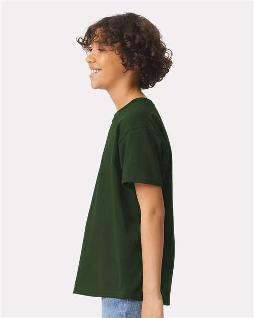 Gildan Youth Ultra Cotton® T-Shirt - 2000B - 2000BG Forest Green