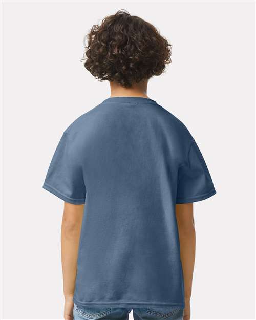 Gildan Youth Ultra Cotton® T-Shirt - 2000B - 2000BG Indigo Blue
