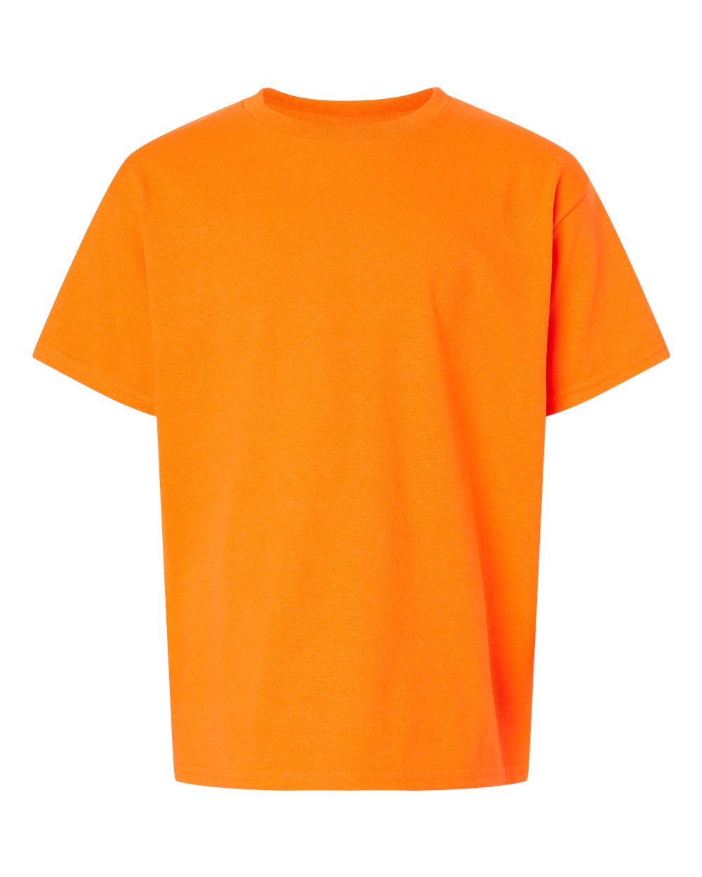 Gildan Youth Ultra Cotton® T-Shirt - 2000B - 2000BG Safety Orange