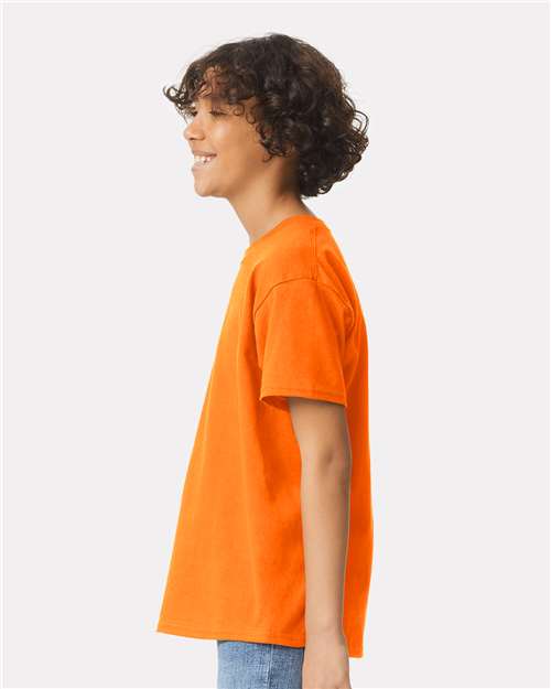 Gildan Youth Ultra Cotton® T-Shirt - 2000B - 2000BG Safety Orange